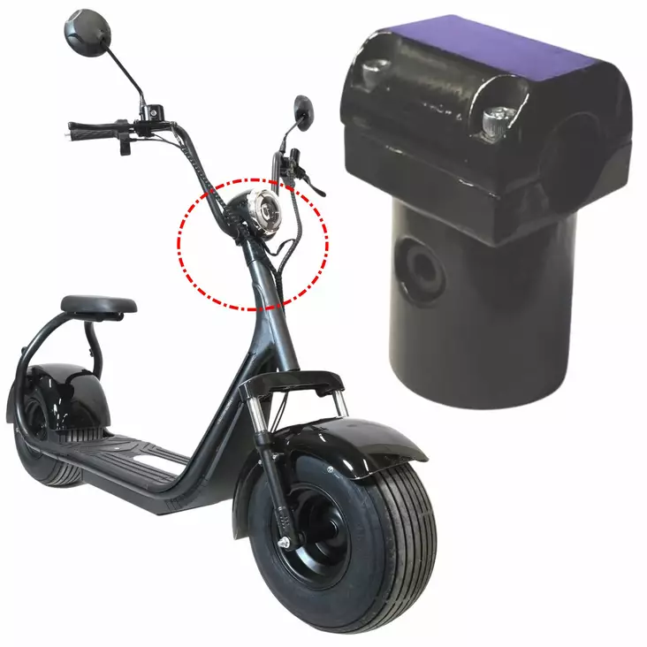 Ohjaustangon kiinnike sähköskootteriin YHZ Classic - Sähköskootterin kori- ja muoviosat - 838931 - 1