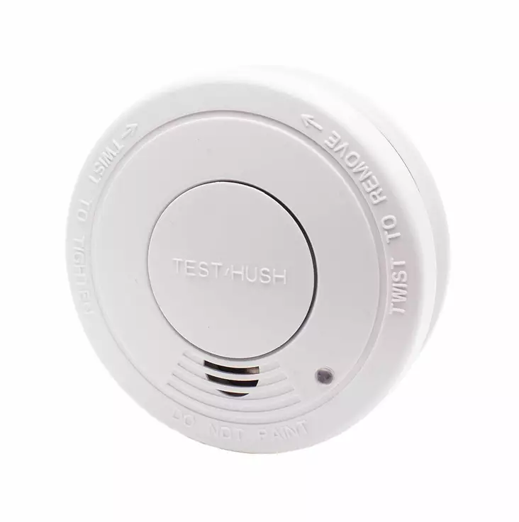 Airam optinen palovaroitin 9V HUSH - Palovaroittimet ja häkävaroittimet - 6435200255051 - 1