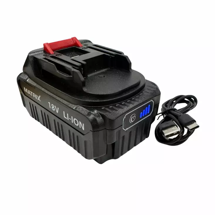 Akku Matrix 18V 4 Ah - Työkaluakut ja -laturit - 6418536037171 - 1