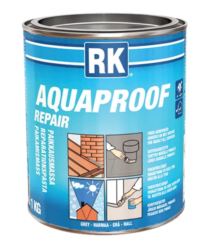 AQUAPROOF 1KG Repair Paikkausmassa - Akryylimassat ja saumaus - 6418091021301 - 1