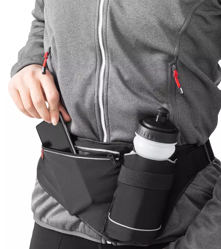 Atom Juoksijan Vyölaukku musta - Laukut ja reput - 6410413175891 - 1