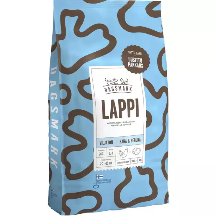 Dagsmark 10Kg Säkki Lappi - Koiranruoat ja herkut - 6430066380121 - 1