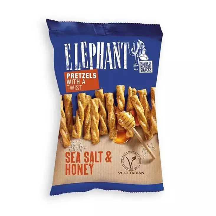 Pretzel merisuola&hunaja 70 g - Leivät, keksit ja leivonnaiset - 5949040204311 - 1