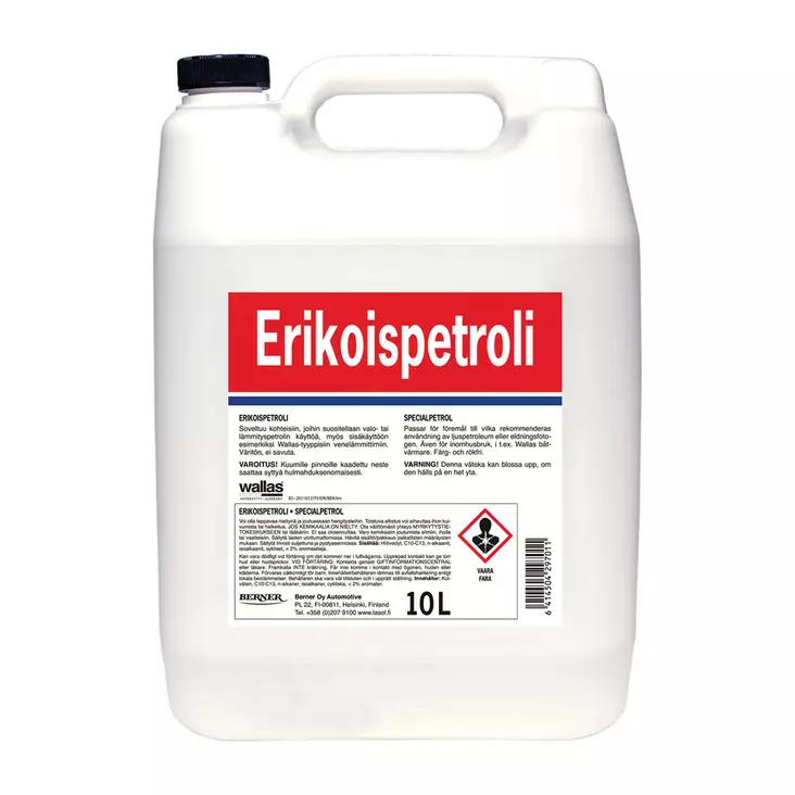 Erikoispetroli 10L Berner - Polttoaineet ja pienkonebensiinit - 6414504297011 - 1