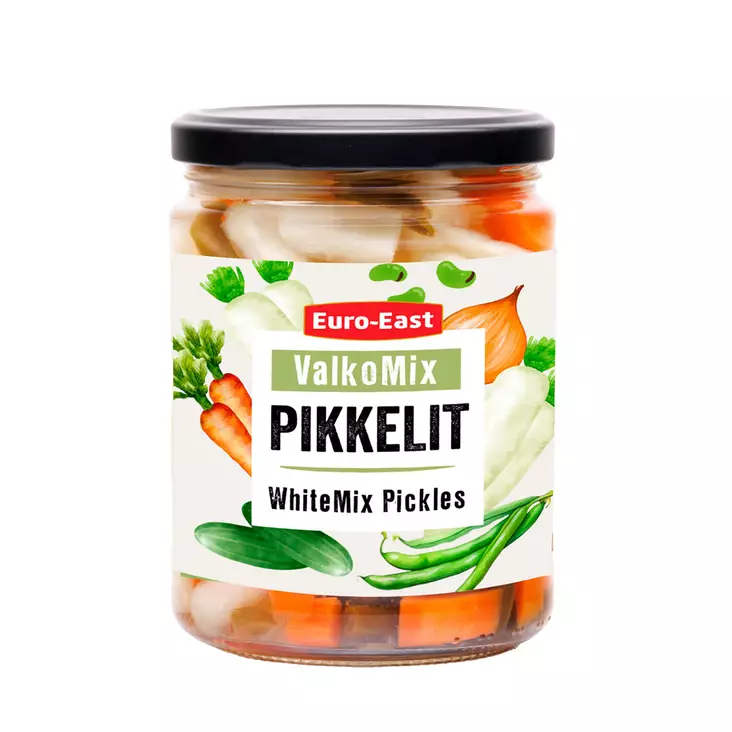 Euro-East ValkoMix Pikkelit 500 g / 280 g - Ateria-ainekset ja keitot - 6430044384721 - 1