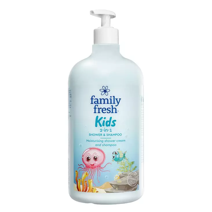 FAMILY FRESH KIDS 1000ML - Suihkusaippuat ja suihkugeelit - 7310614392921 - 1
