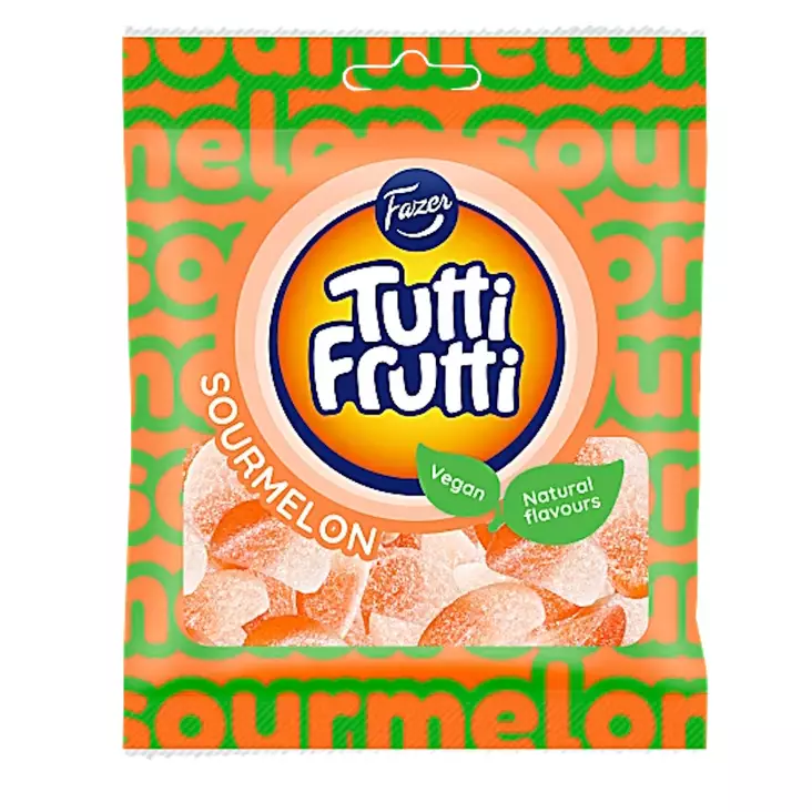 Fazer Tutti Frutti Sour Melon 90g - Makeiset ja naposteltavat - 6416453041271 - 1