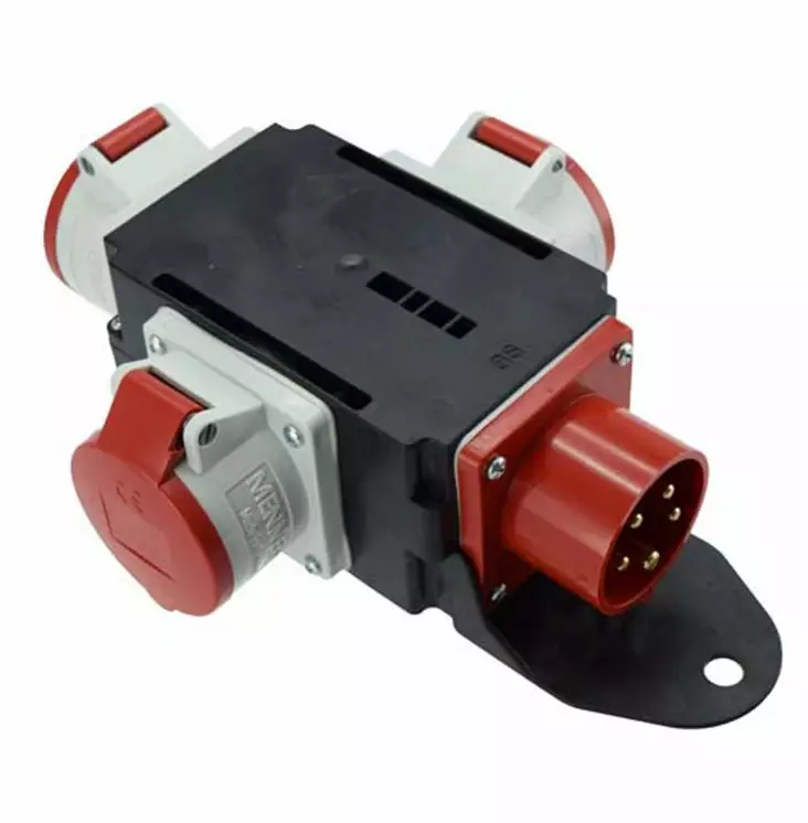 HAAROITUSRASIA 16A-3X16A - Pistorasiat, haaroittimet ja kytkimet - 6438140990921 - 1