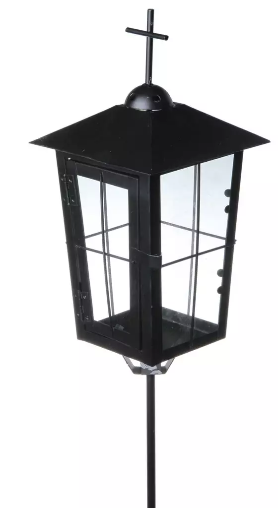 Hautalyhty ristillä - Hautalyhdyt ja lyhtykoukut - 6410412140081 - 1