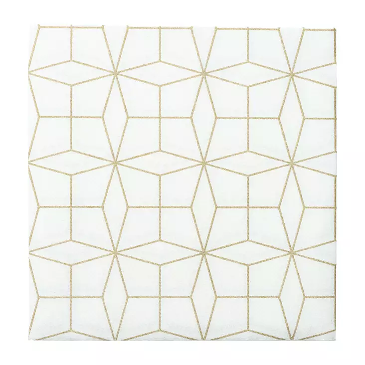 Servetti HAVI'S Fasetti kulta 40cm - Lounas-servetit 40x40 - 6411630103001 - 1