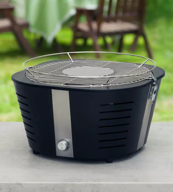 HIILIGRILLI SAVUTON PENNY MUSTA MUSTANG - Kaasugrillit - 6410413168701 - 1