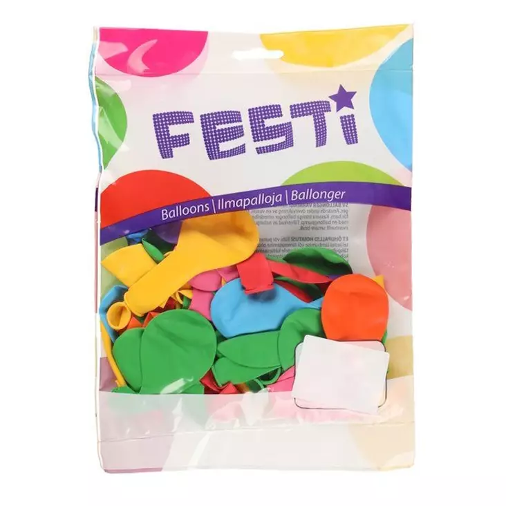 Ilmapallo 22cm 100kpl - Ilmapallot - 6410416344041 - 1