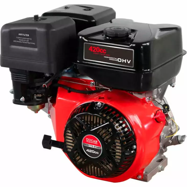 IRTOMOOTTORI 12.2 HP bensa/sähköstartti DH420SS Ducar - Vaaka-akseli irtomoottorit - 6438014282411 - 1