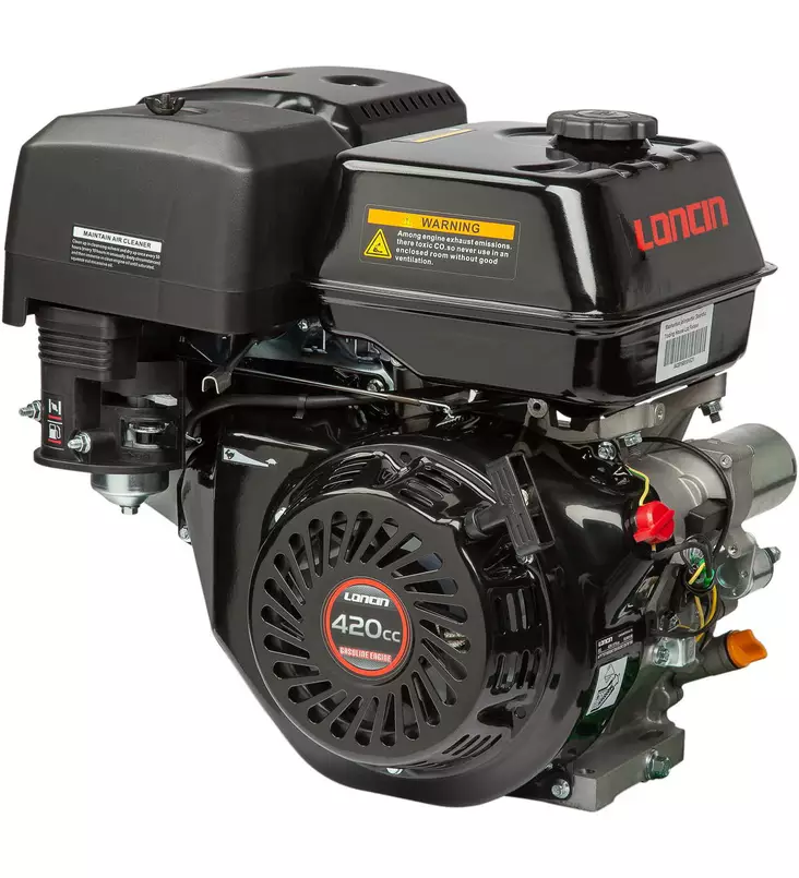 Irtomoottori 15hp 420cc bensiini 4-tahti sähköstartilla - Vaaka-akseli irtomoottorit - 6438168101521 - 1