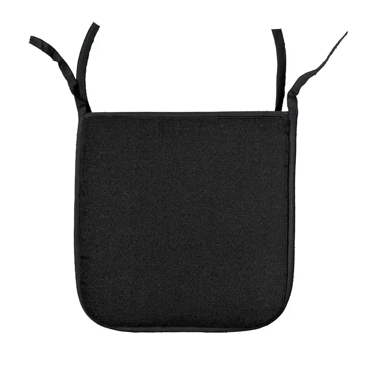 Istuintyyny 39x39cm musta - Istuintyynyt ja pehmusteet - 6438159399531 - 1