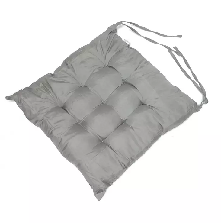 ISTUINTYYNY 45X45CM VAALEA HARMAA - Istuintyynyt ja pehmusteet - 6438159270441 - 1