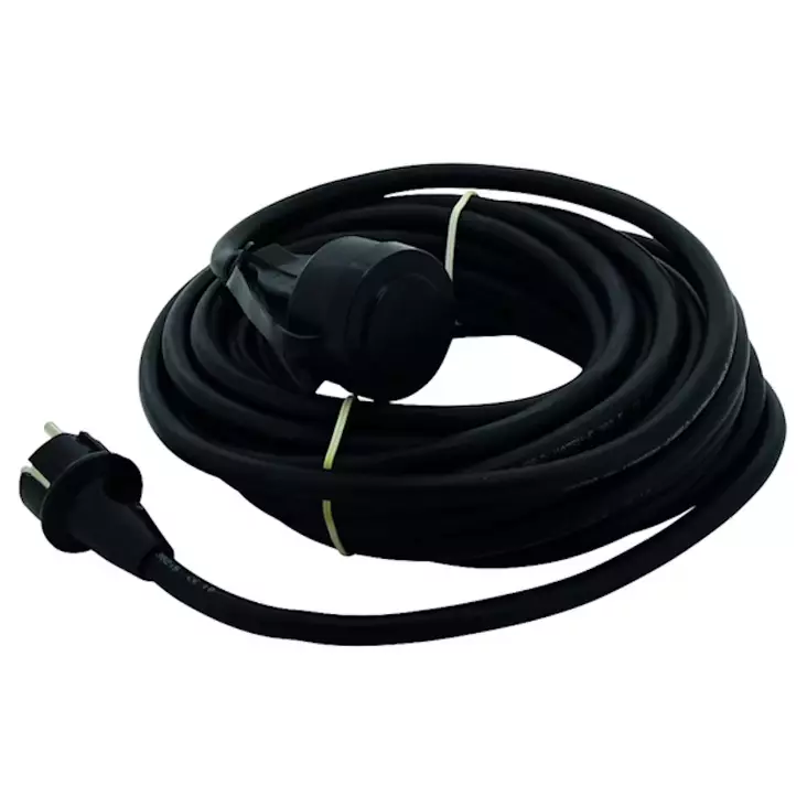 Ulkojatkojohto OPAL 1-osainen 3x1,5 H05RR-F 10m - Jatkojohdot, kaapelikelat ja tarvikkeet - 6413821990001 - 1