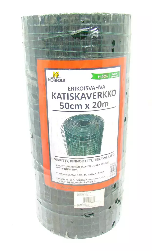 Katiskaverkko 50cmx20m sinkitty - Kalaverkot ja pyydykset - 6438168095561 - 1