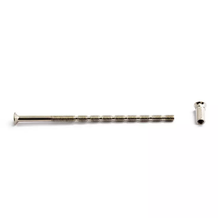 KATKOURARUUVI 90MM HYLSYMUTTERI M4 2kpl/pkt HABO - Ruuvit - 7317900126031 - 1