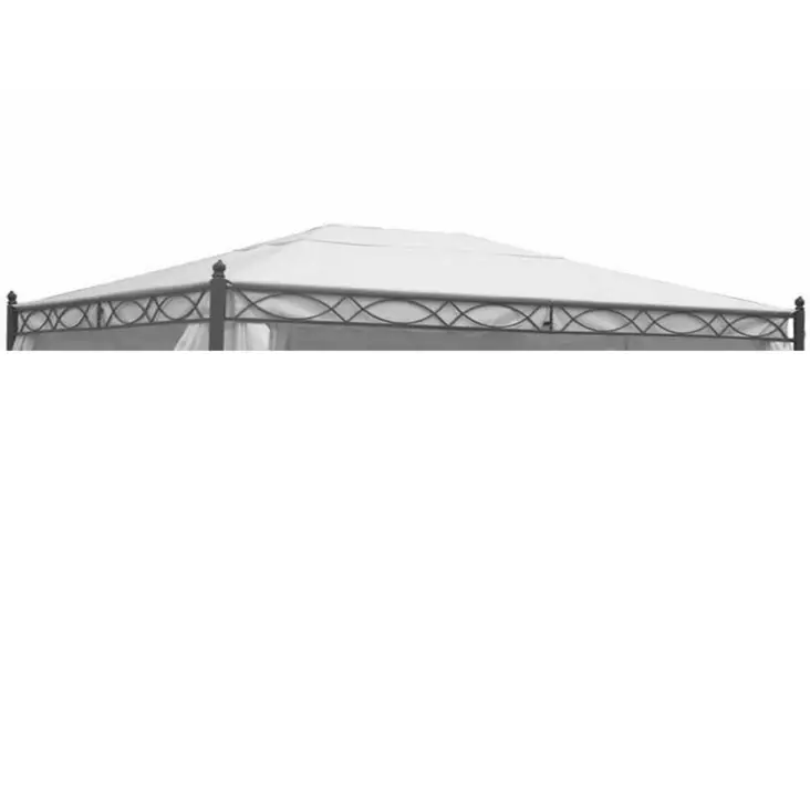 Kattokangas Capri paviljonkiin 3 x 4 m harmaa - Paviljongin varakatteet - 6438168119991 - 1