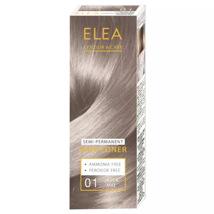 ELEA KEVYTVÄRI SILVER MAT 01 - Hiusvärit ja sävytteet - 3800708390611 - 1