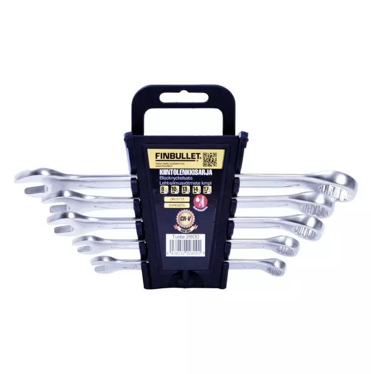 kiintolenkkiavainsarja lenkkisarja finbullet - Kiintolenkkiavaimet ja sarjat - 6438152028001 - 1