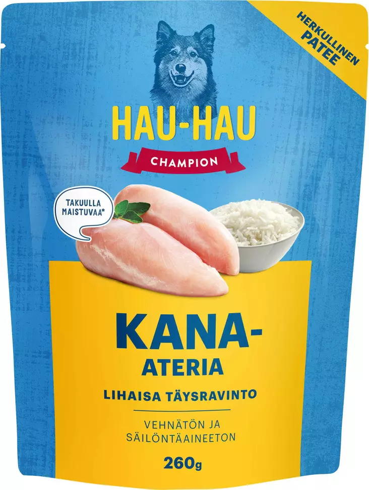 KOIRANRUOKA KANA-ATERIA 260G - Koiranruoat ja herkut - 6430062465891 - 1