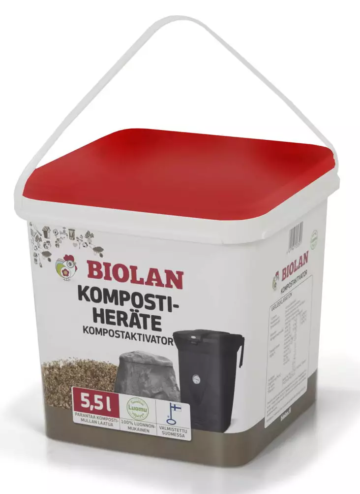 KOMPOSTIHERÄTE 5,5L pakki - Kuivikkeet ja kompostointi - 6411961053501 - 1