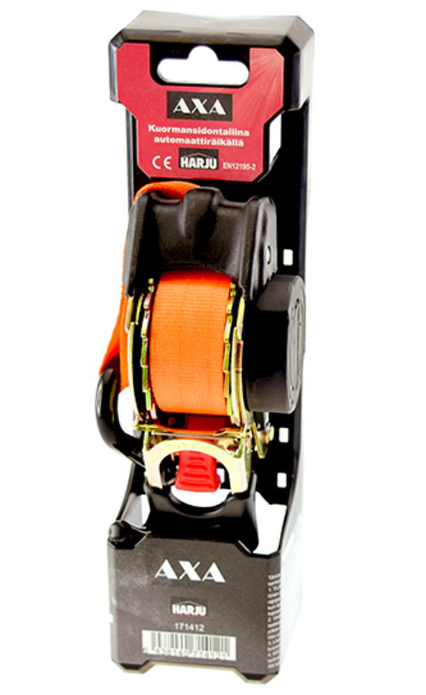 KUORMANSIDONTALIINA 3M 600KG AUTOMAATTIRÄIKKÄ - Kuormansidontaliinat - 6438140714121 - 1