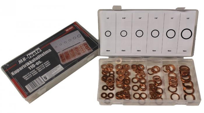 KUPARIRIKKALAJITELMA 110-OSAA - Muut liimat ja tiivisteet - 6430013065781 - 1