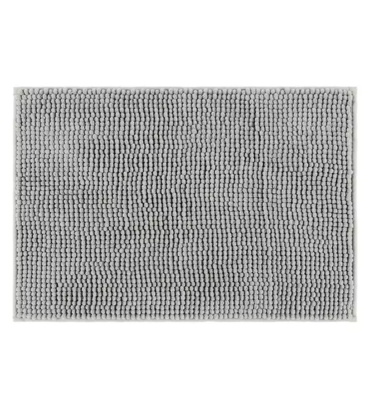 Kylpyhuonematto 50x80 cm v.harmaa=20 - Kylpyhuonematot - 6410416298191 - 1