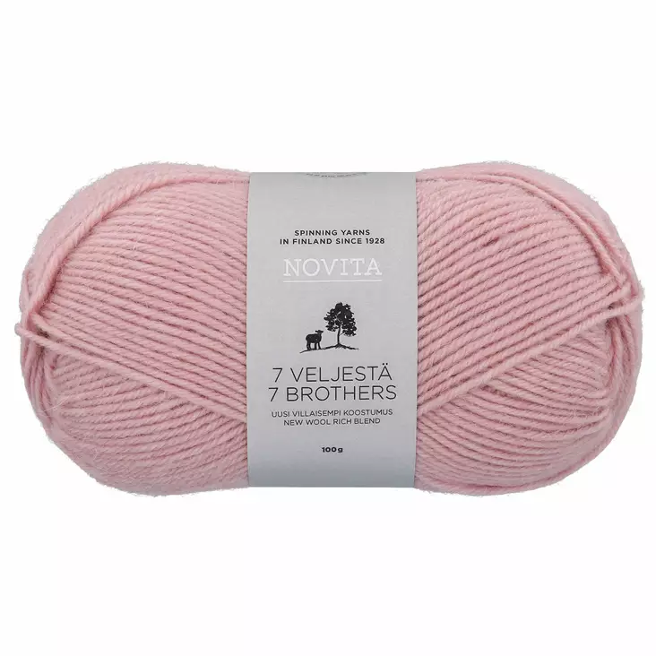 Novita 7 veljest=C3=A4 marjapuuro 053 - Sukkalangat - 6412618201191 - 1