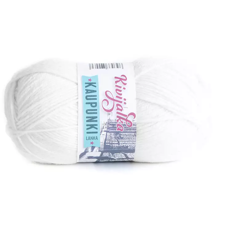 LANKA KIVIJALKA 11 VITIVALKOINEN 100g - Sukkalangat - 6430063332581 - 1