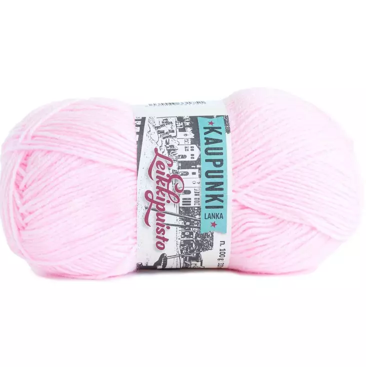 Lanka Leikkipuisto 013 Vaalea pinkki 100 g - Erikoislangat - 6430063331751 - 1