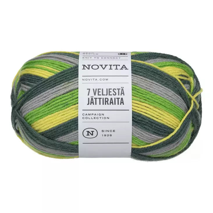 Lanka jättiraita 150g havu 8281 - Sukkalangat - 6412618207841 - 1