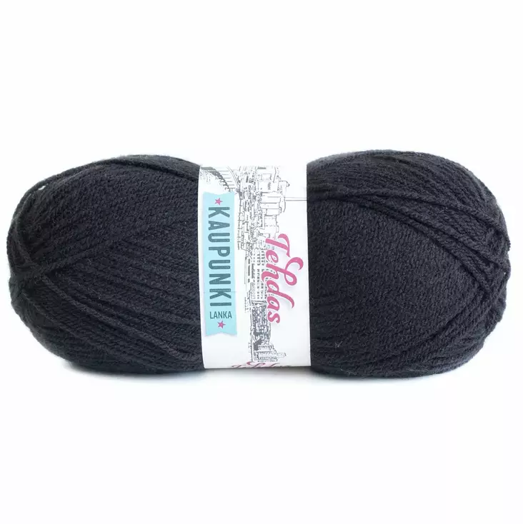 Lanka Tehdas 99 Musta 100 g - Akryylilangat - 6430063330631 - 1