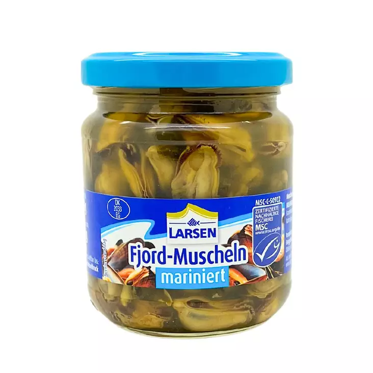 LARSEN SIMPUKAT MAUSTELIEMESSÄ 200g - Liha- ja kalasäilykkeet - 4018344193001 - 1