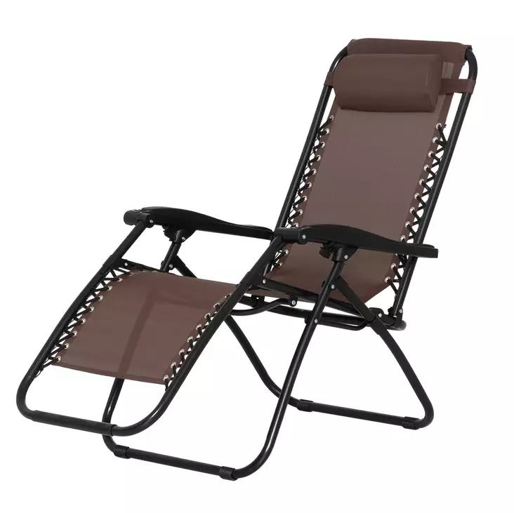 Lepotuoli Yyteri ruskea - Aurinkotuolit ja lepotuolit - 6410416532011 - 1