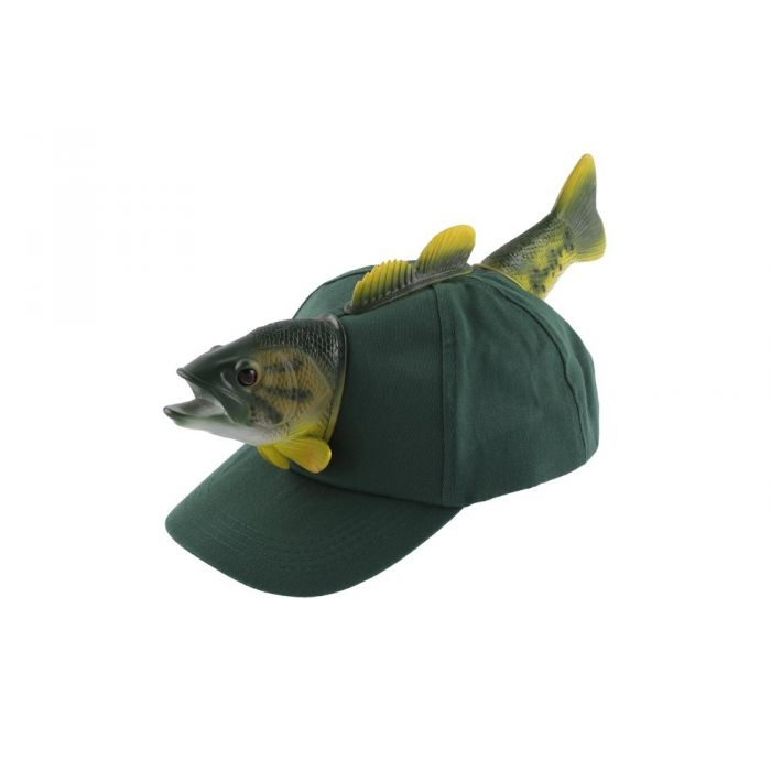 Lippalakki kolmiulotteinen kalahahmo - Lippikset, hatut ja päähineet - 6410416153391 - 1