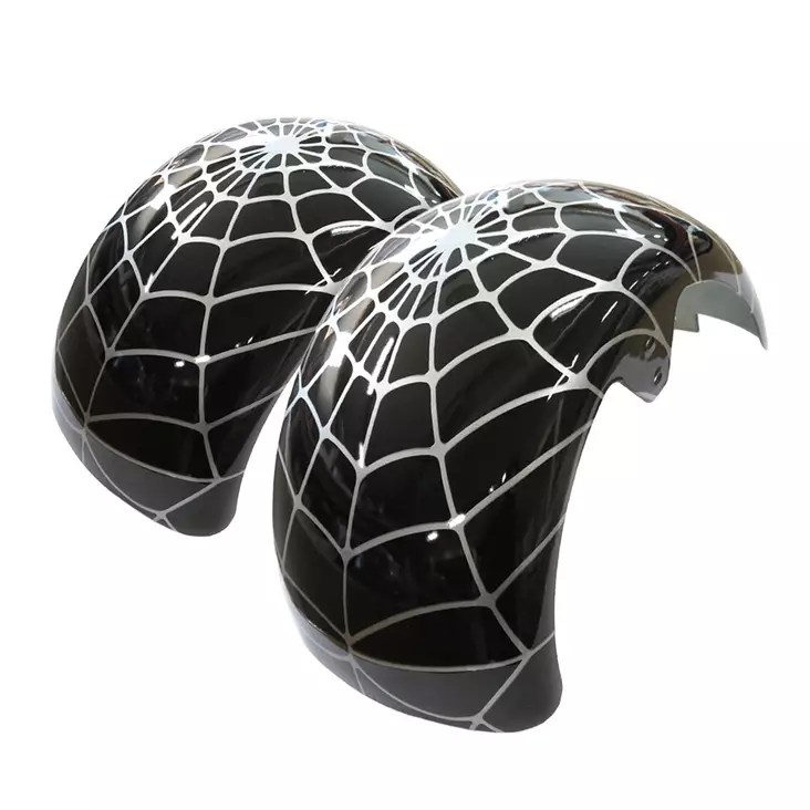 Lokasuojat sähköskootteriin Hämähäkki musta - Sähköskootteri renkaat, vanteet, lokarit - 821711 - 1