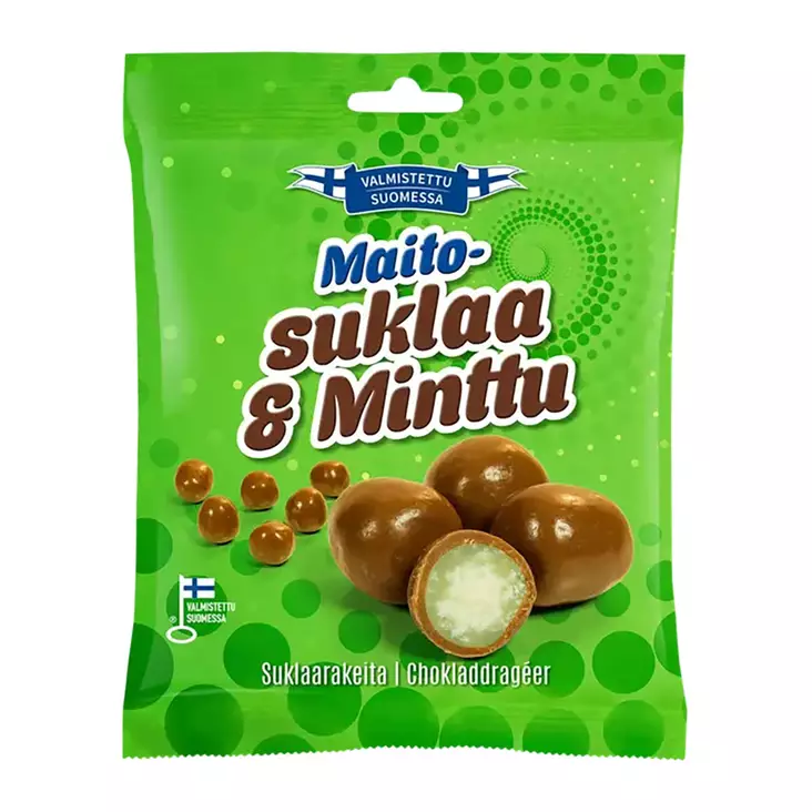 MAITOSUKLAA & MINTTU 85G - Suklaat - 6430050765491 - 1