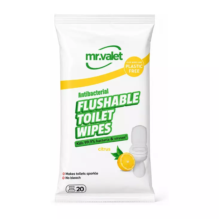 Mr Valet WC siivousliina 20kpl - Yleispuhdistusaineet - 8682639003441 - 1