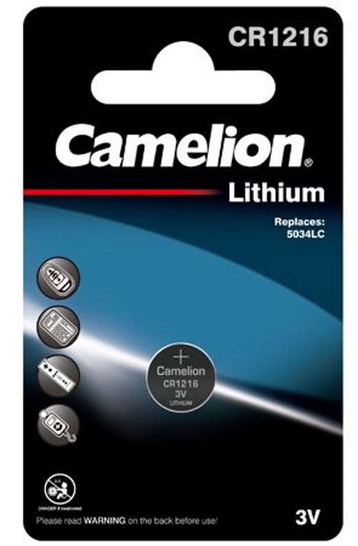 NAPPIPARISTO CR1216 1KPL CAMELION - Nappiparistot - 4260033152831 - 1