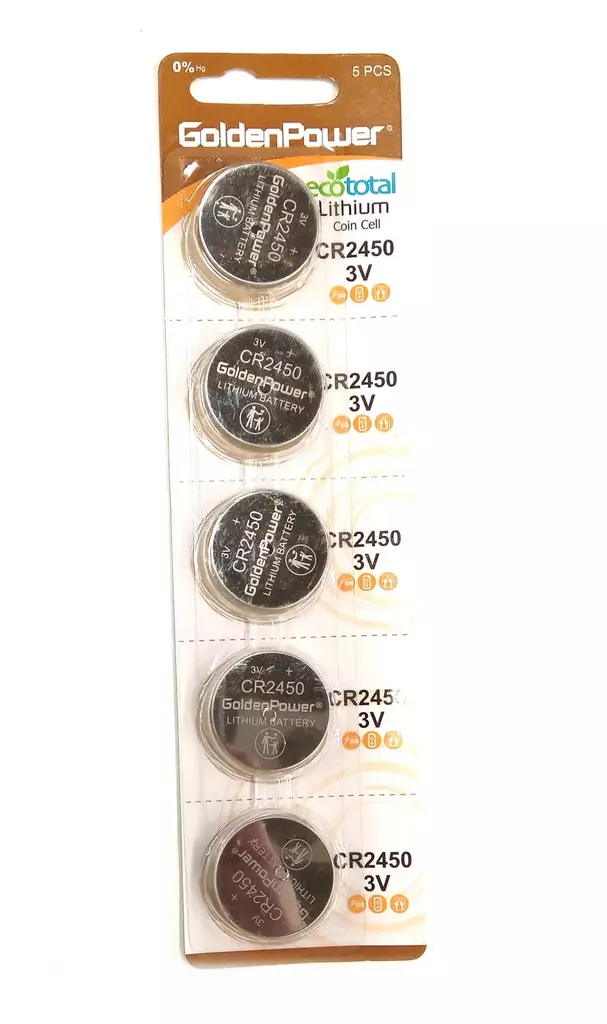 NAPPIPARISTO CR2450 5KPL Golven Power - Nappiparistot - 4895026704881 - 1