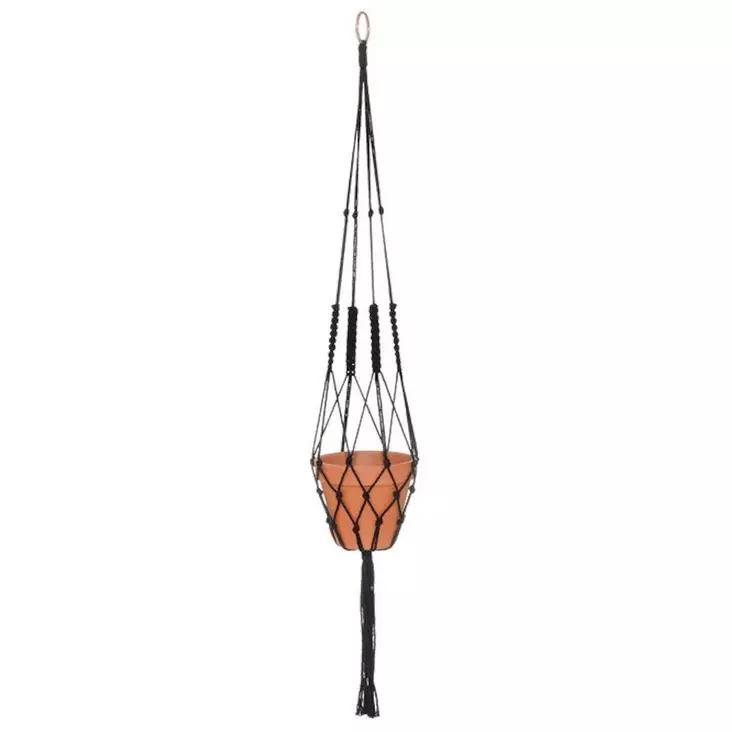 Naruamppeli 107cm musta - Ulkoruukut - 6410416452371 - 1