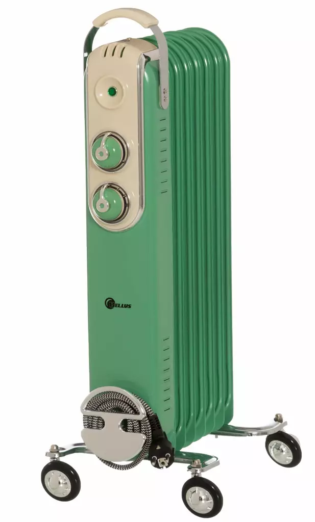 Öljylämmitin 1500W Retro - Rakennuslämmittimet ja lämpöpuhaltimet - 6410416081311 - 1