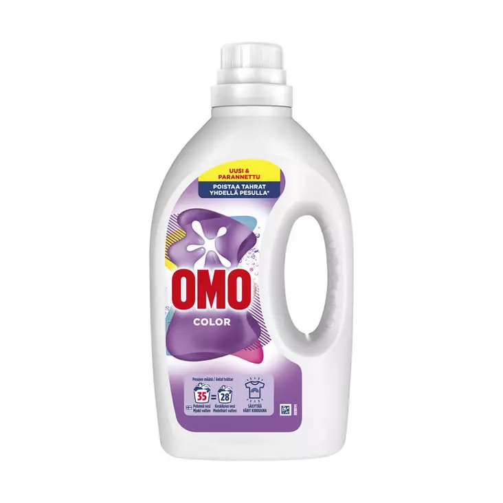 OMO COLOR 1,4L JOPA 35 PESUA, ISO KANNU! - Pyykinpesunesteet - 8717163623411 - 1
