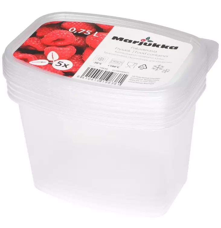 -20 - 100 astetta. Pakasterasiat sopivat elintarvikkeiden pakastamisee=
n ja pakasteiden sulattamiseen mikroaaltouunissa tai kuumassa vedess=C3=
=A4. - Pakastuspussit ja -rasiat - 6410410198381 - 1