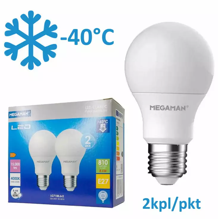 PAKKASLAMPPU E27=20 - Lamput E27 kanta - 4892657113891 - 1