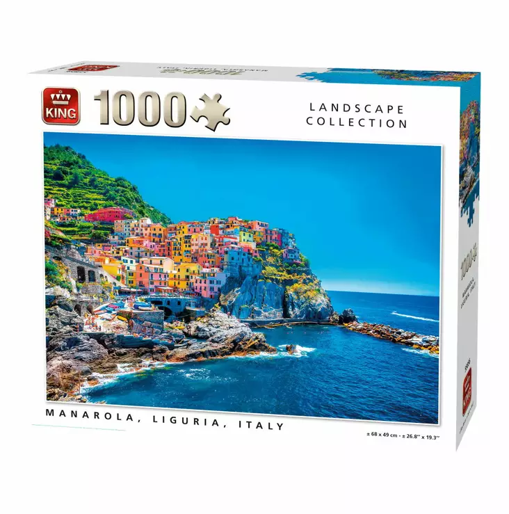 1000 palan palapeli palapeli 1000 palaa king puzzle - Palapelit - 8710125558561 - 1
